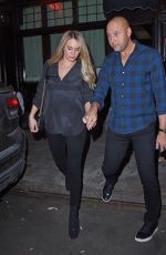 HANNAH DAVIS and Derek Jeter Out in New York 09/11/2017
