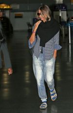 HEIDI KLUM at JFK Airport in New York 09/07/2017