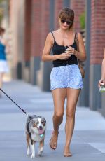 HELENA CHRISTENSEN Out with Her Son Mingus Reedus in New York 09/24/2017