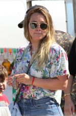 HILARY and HAYLIE DUFF Out in Studio City 09/10/2017