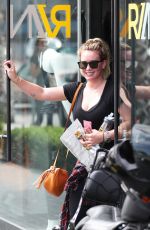 HILARY DUFF and Jason Walsh at a Gym in West Hollywood 09/03/2017