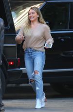 HILARY DUFF and Mike Comrie Out in Los Angeles 09/09/2017