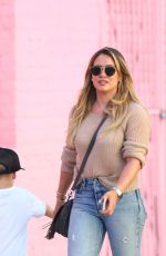 HILARY DUFF and Mike Comrie Out in Los Angeles 09/09/2017