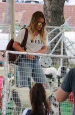 HILARY DUFF at Farmer