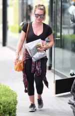 HILARY DUFF Heading to a Gym in Los Angeles 09/02/2017