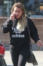 HILARY DUFF Leaves a Grocery Store in Studio City 09/08/2017