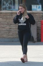 HILARY DUFF Leaves a Grocery Store in Studio City 09/08/2017