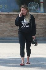 HILARY DUFF Leaves a Grocery Store in Studio City 09/08/2017