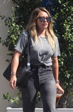 HILARY DUFF Leaves a Meeting in Los Angeles 08/30/2017