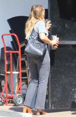 HILARY DUFF Leaves a Meeting in Los Angeles 08/30/2017