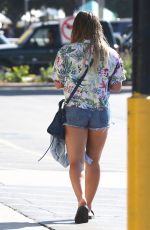 HILARY DUFF Out and About in Studio City 09/10/2017