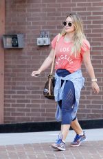 HILARY DUFF Out in Beverly Hills 09/05/2017