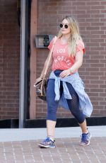 HILARY DUFF Out in Beverly Hills 09/05/2017