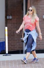 HILARY DUFF Out in Beverly Hills 09/05/2017