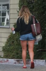 HILARY DUFF Out in Studio City 09/16/2017