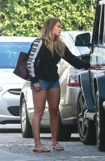 HILARY DUFF Out in Studio City 09/16/2017