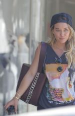 HILARY DUFF Out Shopping in Los Angeles 09/29/2017