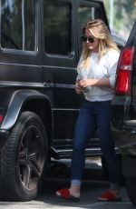 HILARY DUFF Watching her Son Play Baseball in Los Angeles 09/30/2017