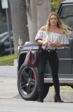 HILARY DUFFOut Shopping in West Hollywood 09/13/2017 