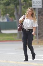 HILARY DUFFOut Shopping in West Hollywood 09/13/2017 