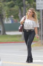 HILARY DUFFOut Shopping in West Hollywood 09/13/2017 