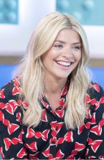 HOLLY WILLOUGHBY at Sunday Brunch Show in London 09/10/2017