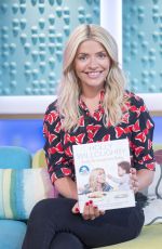 HOLLY WILLOUGHBY at Sunday Brunch Show in London 09/10/2017