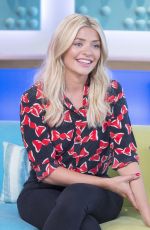 HOLLY WILLOUGHBY at Sunday Brunch Show in London 09/10/2017