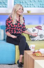 HOLLY WILLOUGHBY at Sunday Brunch Show in London 09/10/2017