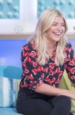 HOLLY WILLOUGHBY at Sunday Brunch Show in London 09/10/2017