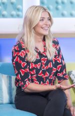 HOLLY WILLOUGHBY at Sunday Brunch Show in London 09/10/2017