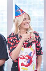 HOLLY WILLOUGHBY at Sunday Brunch Show in London 09/10/2017