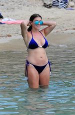 IMOGEN THOMAS in Bikini at a Beach in Mallorca 09/02/2017