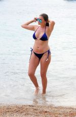 IMOGEN THOMAS in Bikini at a Beach in Mallorca 09/02/2017