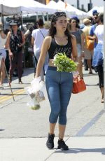 ISABELLE FUHRMAN Shoping at Farmers Market in Los Angeles 09/06/2017