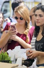 ISABELLE FUHRMAN Shoping at Farmers Market in Los Angeles 09/06/2017