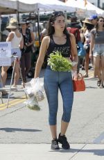 ISABELLE FUHRMAN Shoping at Farmers Market in Los Angeles 09/06/2017