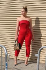 ISKRA LAWRENCE at Badgley Mischka Fashion Show in New York 09/12/2017