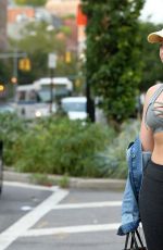ISKRA LAWRENCE Heading to a Gym in New York 09/12/2017