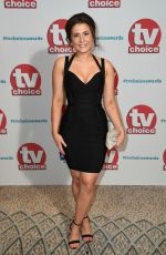JASMINE ARMFIELD at TV Choice Awards in London 09/04/2017
