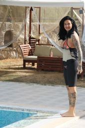 JEMMA LUCY and CHARLIE DOHERTY in Swimsuits on Holiday in Turkey 09/21/2017