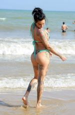 JEMMA LUCY in Bikini at a Beach in Spain 08/31/2017