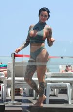 JEMMA LUCY in Bikini on Vacation in Ibiza 09/12/2017