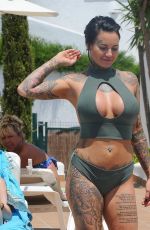 JEMMA LUCY in Bikini on Vacation in Ibiza 09/12/2017