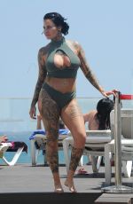 JEMMA LUCY in Bikini on Vacation in Ibiza 09/12/2017