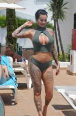 JEMMA LUCY in Bikini on Vacation in Ibiza 09/12/2017