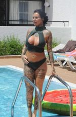 JEMMA LUCY in Bikini on Vacation in Ibiza 09/12/2017