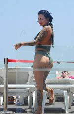 JEMMA LUCY in Bikini on Vacation in Ibiza 09/12/2017