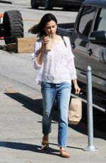 JENNA DEWAN Out and About in West Hollywood 09/28/2017