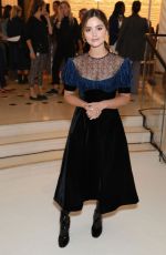 JENNA LOUISE COLEMAN at Emilia Wickstead Fashion Show in London 09/18/2017